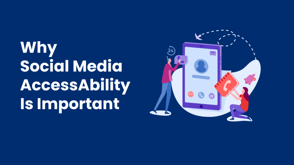 A boy and a girl standing next to a giant smartphone as they hold the different features the device offers. In the background you see the notifications icon and mail icon.