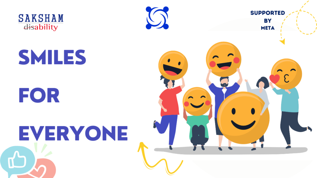 3. SMILES FOR EVERYONE 'How to properly use EMOJIS' - An initiative by Saksham supported by META